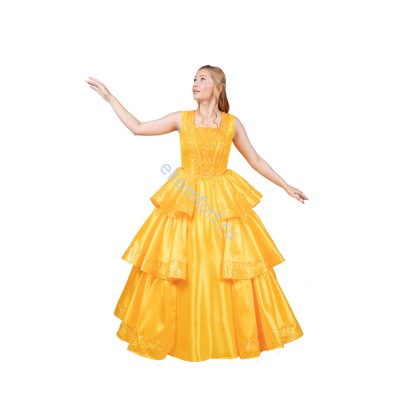 Костюм Принцесса в желтом платье Костюм Принцесса для взрослых