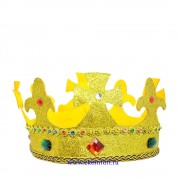 Головной убор корона царя с блесками
