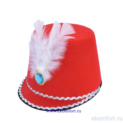 Шляпа Мажоретки Цвет: красный
Размер: взрослый
Производитель: Европа