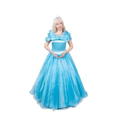 Костюм Принцесса в голубом платье Костюм Принцесса для взрослых