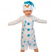 Карнавальный костюм "Снеговичок"