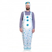 Карнавальный костюм Снеговик плюш Арт.КФ1081			