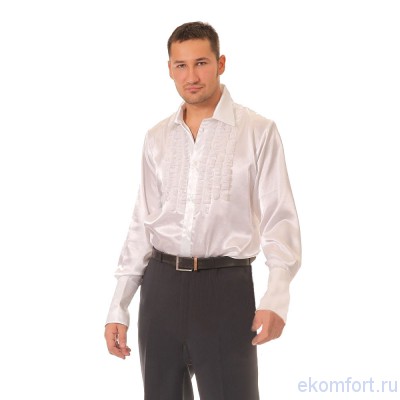Белая праздничная рубашка Вес: 0.320 кг
Материал: атлас
Размер: 42-44, 46-48, 50-52, 54-56
Производство: Россия