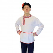 Русская народная рубаха с узором
