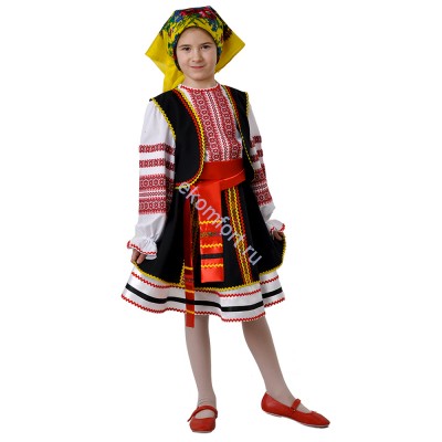   Карнавальный костюм гуцульский для девочки Карнавальный костюм гуцульский для девочки