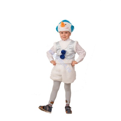 Карнавальный костюм Снеговик, арт. 215 Карнавальный костюм Снеговик 215