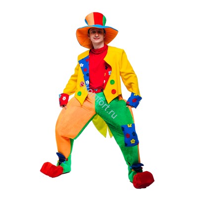 Карнавальный костюм Клоун Цветик Карнавальный костюм Клоун Цвктик
