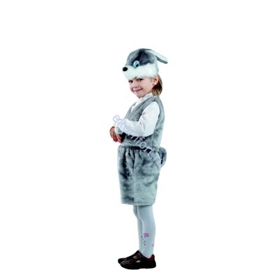 Карнавальный костюм Заяц серый (мех) Карнавальный костюм Заяц серый (мех)