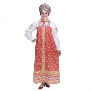 Русский народный костюм для девочек "Наталья" хлопок