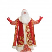 Карнавальный костюм "Дед Мороз Хохлома" (взрослый)