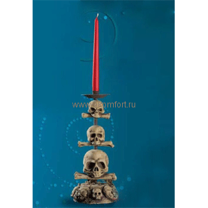 Канделябр &quot;Смерть&quot; Канделябр "Смерть", арт.8811, высота со свечой 35 см.
Производство: Италия