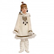 Карнавальный костюм "Чукча" на девочку