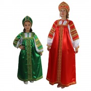 Русский костюм Василиса для детей и взрослых, арт. Mit-02