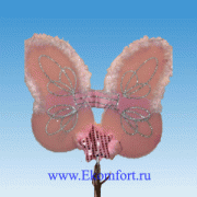 Набор розовая "Бабочка" (крылья с палочкой)  