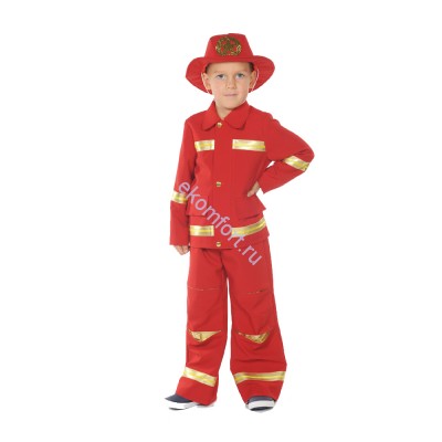 Карнавальный костюм Пожарный ЭД0127 Карнавальный костюм Пожарный ЭД0127
