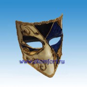 Венецианская маска ручной работы "Баута-Сильвиа" 