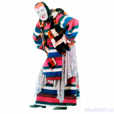 Карнавальный костюм Баба Яга лесная. Карнавальный костюм Баба Яга лесная.Комплектность: рубаха блуза, юбка с фартуком, жилет с горбом, маска.