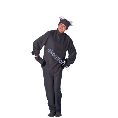 Карнавальный костюм Козел Карнавальный костюм Козел Костюм включает в себя куртку, брюки, шапку и рукавицы. Материал - флис

Размеры: 44-46, 48-50, 52-54, 56-58
Производство: Россия
