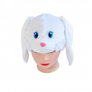 Карнавальная маска "Заяц белый"