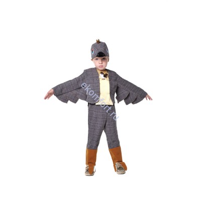 Карнавальный костюм Воробей серый Рассчитан на рост: 98-104 см, 110-116 см ​
Артикул: ЭД0100​​