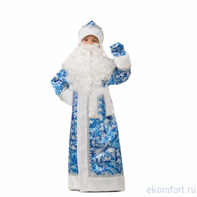 Костюм &quot;Дед Мороз из сказки&quot; Размеры: 30, 34, 38
Комплектация: шуба, шапка, варежки, пояс, борода, мешок