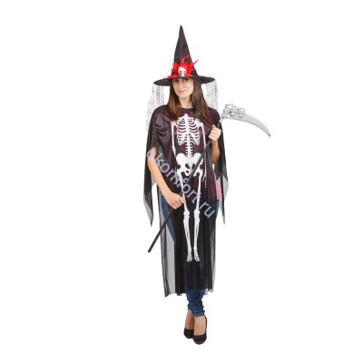 Карнавальный костюм Ведьма с косой Карнавальные костюм Ведьма с косой