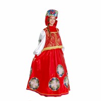 Карнавальный костюм «Боярыня красная», арт. ВЖ243
