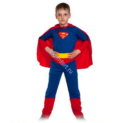  Карнавальный костюм Супер-Человек  Лайт                                                                  Карнавальный костюм Супер-Человек Лайт