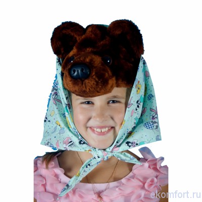 Шапочка Медведица Cшита из искусственного меха для детей от 3-х до 9-ти лет.
Производство: Россия