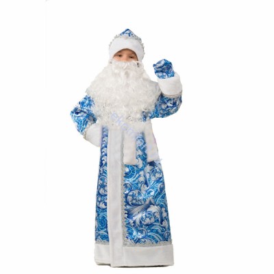 Костюм &quot;Дед Мороз из сказки&quot; Комплектация: шуба, шапка, варежки, пояс, борода, мешок
Размер: 38