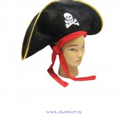 Головной убор "Шляпа Пирата Велюр - 2"