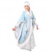 Карнавальный костюм Снегурочки Премиум 